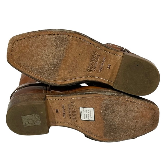 RE/DONE Cavalry Boots - Worn Camel - 38 - Picture 4 of 10